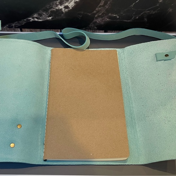 Portland Leather Goods large wrap journal Mint - Picture 3 of 4